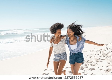 Similar – Image, Stock Photo beach walk