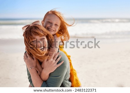 Image, Stock Photo woman having fun with jack russell dog in park, sitting on blanket during autumn season. Woman taking picture with mobile phone. Pets and love concept