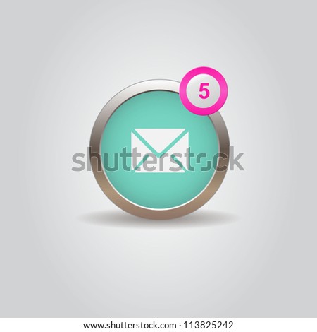 Mail box UI icon