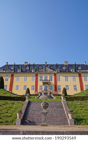 The 18th century Ledreborg Palace, known as the most romantic privately owned palace in Denmark