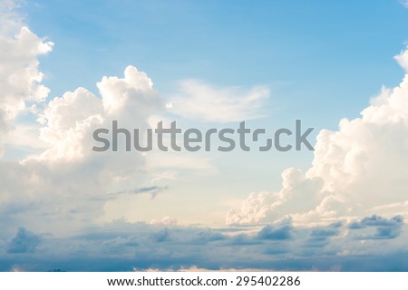 blue sky background with tiny clouds, Sky clouds background