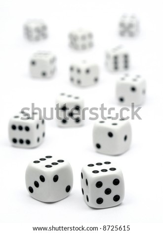 Dices in and out of focus