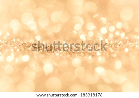 Bokeh abstract background wallpaper gold yellow diamond for wedding card design