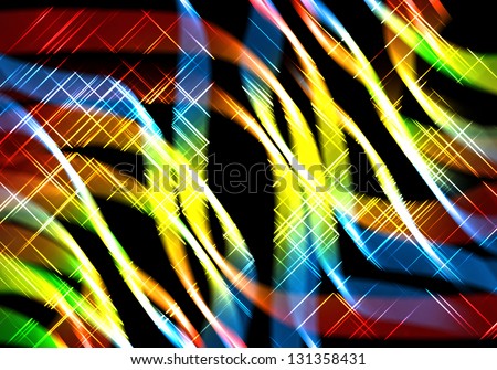 a graphic of colorful abstract graphic shine and rainbow  background