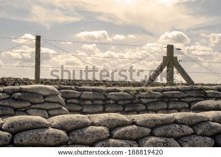 Similar – Image, Stock Photo Cemetery Flanders