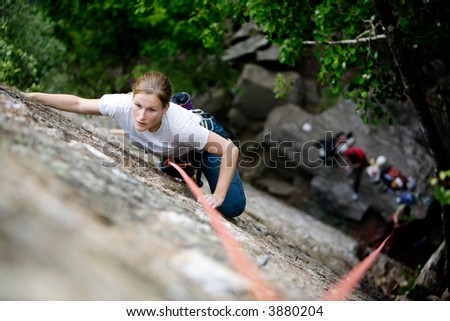 Similar – Image, Stock Photo rope team | secure something somehow