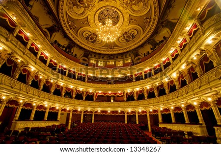 The Slowaczky theater, home of the opera in Krakow