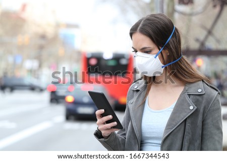 Similar – Image, Stock Photo traffic check Street