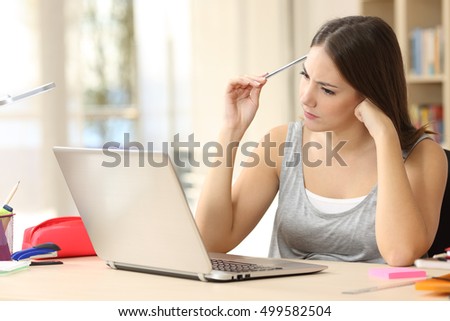 Doing assignment on line