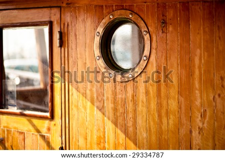 the round window an a boat