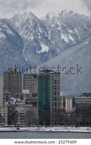 City in Harsh Winter Climate