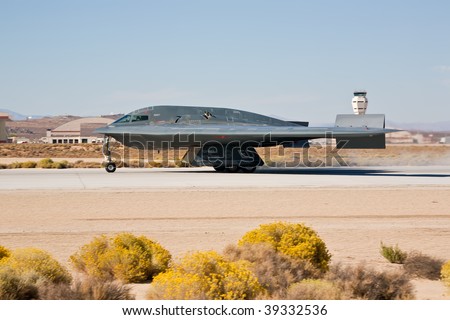 EDWARDS AFB, CA - OCTOBER 17: Northrop Grumman B-2 Spirit \
