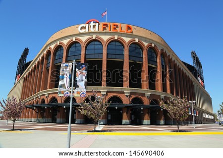 FLUSHING, NY - MAY 2: Citi Field, home of major league baseball team the New York Mets on May 2, 2013 in Flushing, NY. The Mets will host the Major League Baseball All-Star Game on July, 16 2013