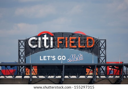 FLUSHING, NY - SEPTEMBER 8: Citi Field, home of major league baseball team the New York Mets on September 8, 2013 in Flushing, NY