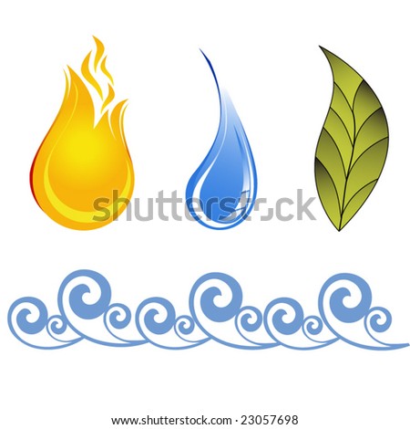 Earth Wind And Fire Stock Vector Illustration 23057698 : Shutterstock