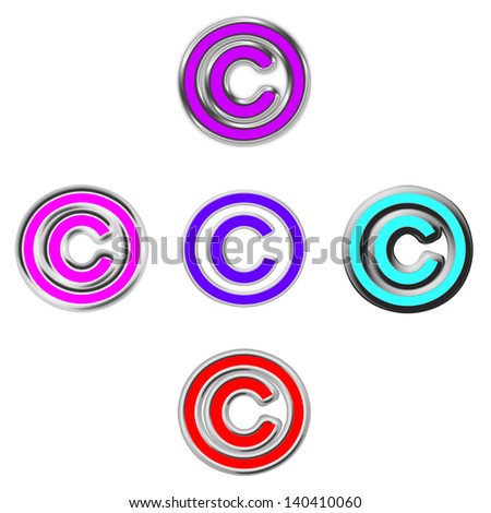 copyright is symbol used in copyright notice for works other than sound recording and international copyright symbol
