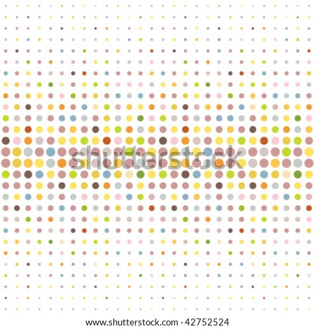 Multicolored dot background