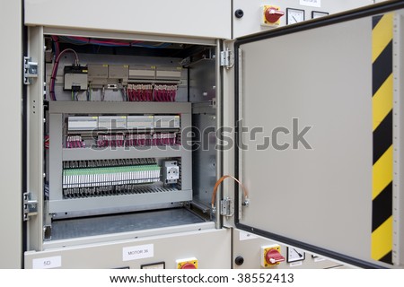 Remote control motors cubicle with P:L:C: automation