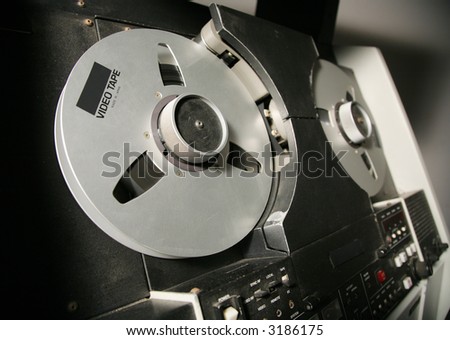 Analogue Retro studio Video Tape Recorder