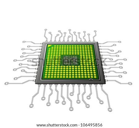 futuristic microchip ,nano technology