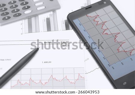 financial chart analysis, rate calculation