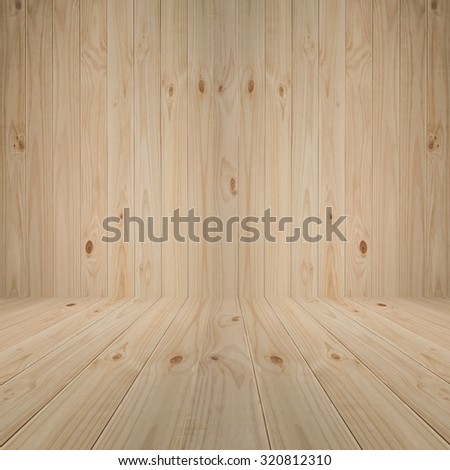 wood patterned panels arranged in perspective texture background for design.