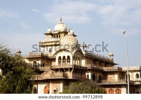 Albert Hall, Jaipur. Albert Hall is located in the Ram Niwas Garden in Jaipur. It houses the central Museum.