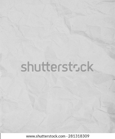 old note paper isolated on white background