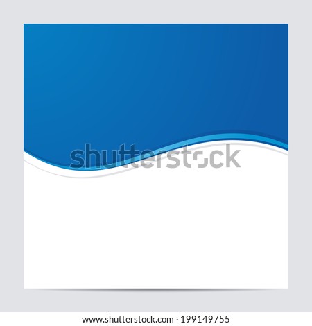 Blue and White Blank Abstract Background. Vector illustration ストックフォト © 