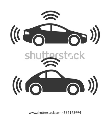 Smart Car Icon Set