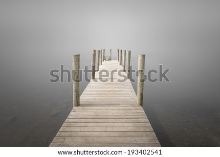 Similar – Image, Stock Photo Boat landing stage