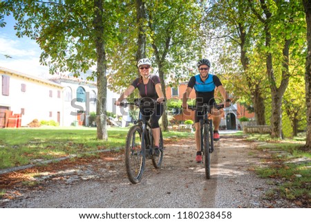 Similar – Image, Stock Photo Rental bikes during the winter break