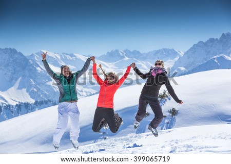 Similar – Image, Stock Photo Tirol trip in winter