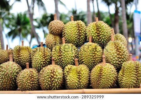 Food nature fruit in southeast asia .