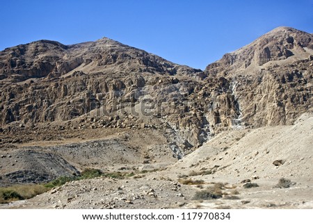 Israel, landscapes of the Judaic desert