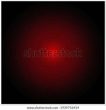 A real Airy disk created by passing a red laser beam through a small pinhole aperture