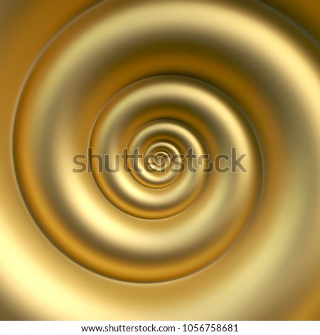Abstract fibonacci golden spiral background.
