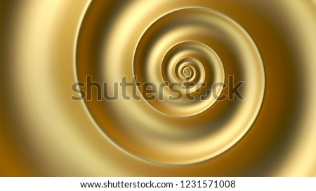Abstract golden spiral vector background. Fibonacci spiral background.