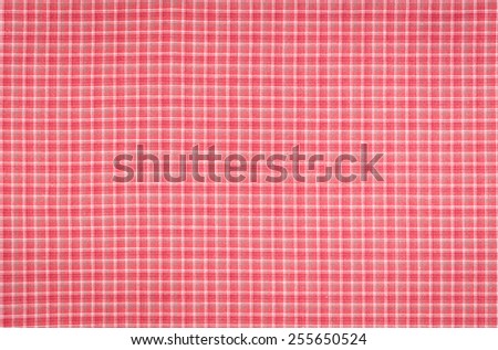 seamless retro red squared plaid tartan pattern fabric