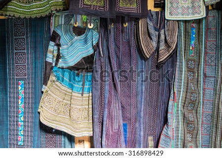 Vietnamese ethnic textile