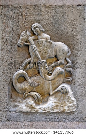 Relief with St. George and the Dragon