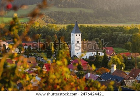 Similar – Image, Stock Photo Church in the village