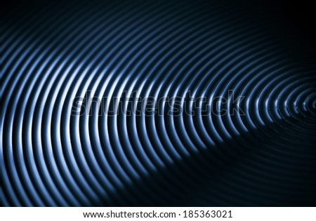 abstract dark background with circles in blue colors