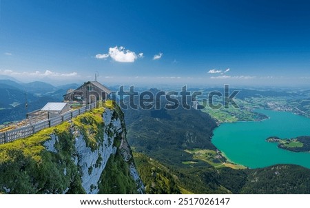 Similar – Foto Bild Schutzhütte Hütte Ausblick