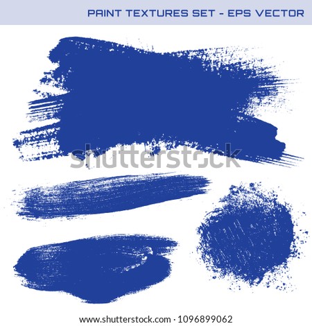 High quality vector paint textures. Ink strokes, blots that can be used as clipping masks or as backgrounds for banners, labels or promotion designs.