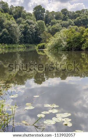 the river avon bidford on avon warwickshire the midlands england uk