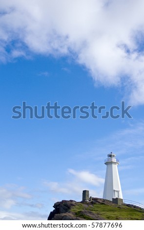 Newfoundland\'s Cape Spear Lighthouse