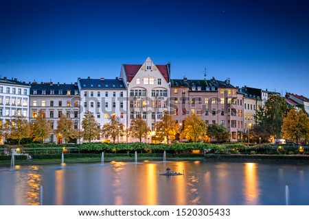 Image, Stock Photo Berlin Kreuzberg with church