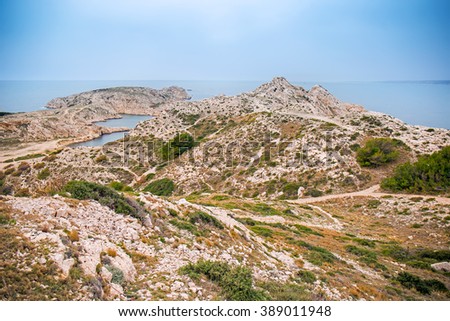 Similar – Image, Stock Photo Marseille / Iles du Frioul