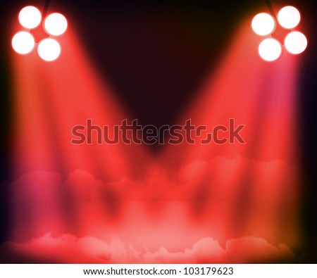 Red Spotlight Background Stock Photo 103179623 : Shutterstock